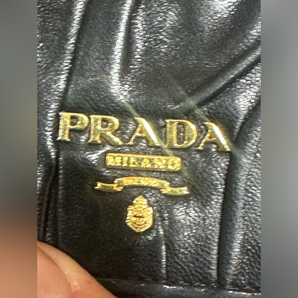 Prada Lambskin Long Wallet On Unbranded Chain - Picture 10 of 12